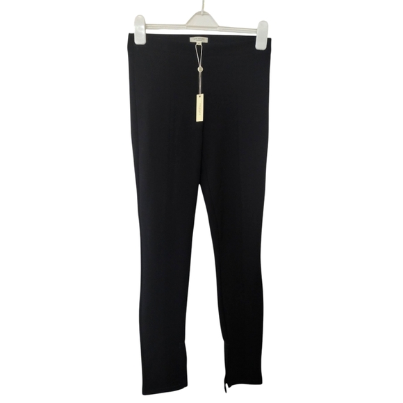 Max Studio Pants - NWT Max Studio Classic Black Trousers With Split Hem